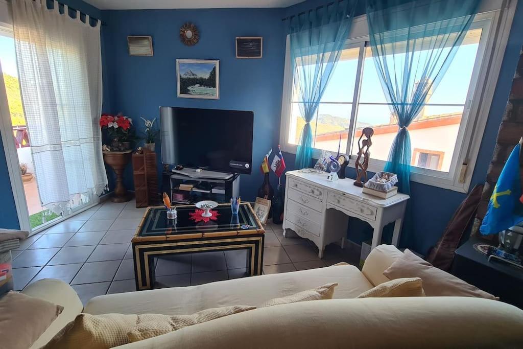 Atico Con Vistas Mar Y Montana Apartment Ojen Luaran gambar